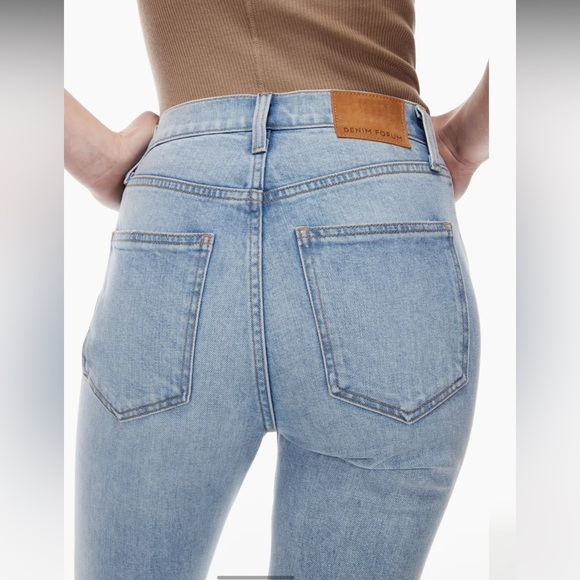 Denim Forum The Yoko High Rise Slim High-rise slim jeans - Aritzia - Picture 6 of 11